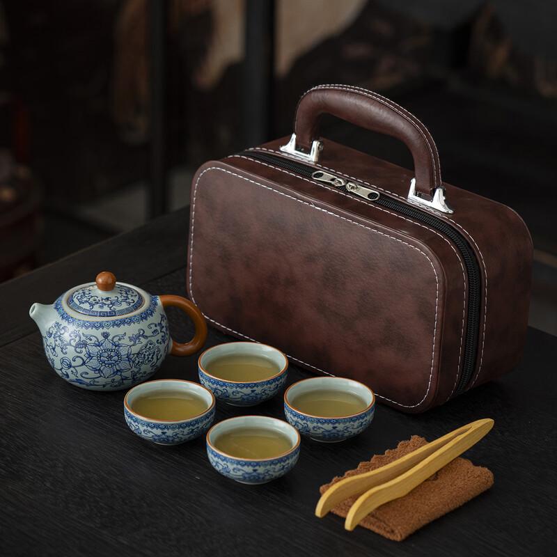 Beifu Ru Kiln Travel Tea Set