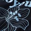 Chuyu Lily Embroidered Women's Sweatshirt