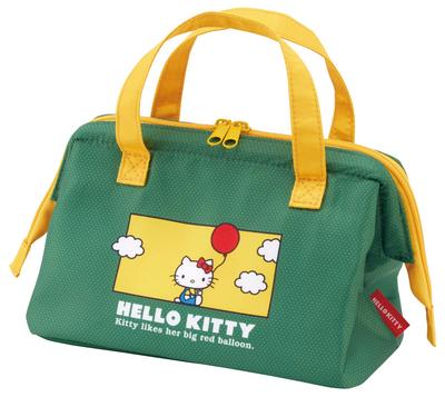 Lunch Clasp Sanrio Hello Kitty Bag, Insulated, Closure, Women's, Retro, 25cm, KGA1-A