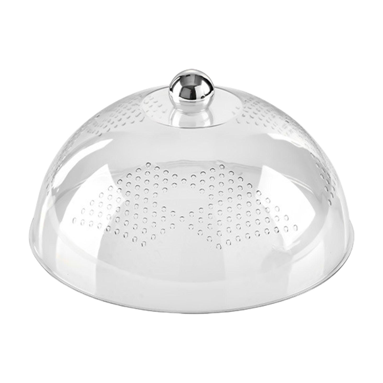 

Многоразовый защитный чехол для еды для кухни, вечеринки, пикника, прозрачный вентилируемый экран для защиты блюд, закусок, тортов прозрачный