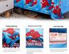 Spiderman All-Cotton 4-Piece Boys' Cartoon Bedding Set