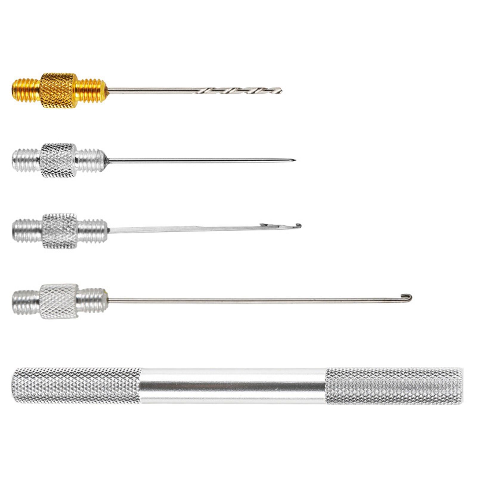 

5Pcs Fishing Baits Needle Fishing Baiting Needle Hook Needle Carp Fishing Baiting Rig Tool Fishing Needle for Fishing