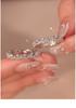 Zirconia Rhinestone Lace Ring: Retro Light Luxury, Exquisite Fashion Jewelry for Women