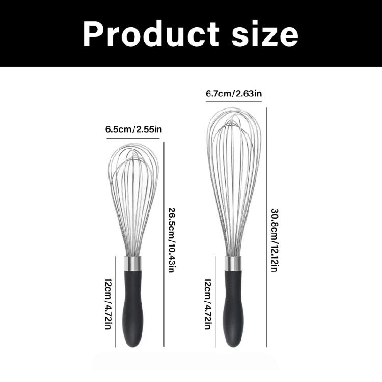 Multifunctional Kitchen Whisks Manual Mixing Tool Eggs Beater For Baking Enthusiasts And Professional Cooks