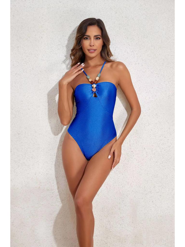 2024 Women's One-Piece Swimsuit: Slimming, Sexy, Sun Protection, Belly Covering, Gauze Skirt Bikini Set