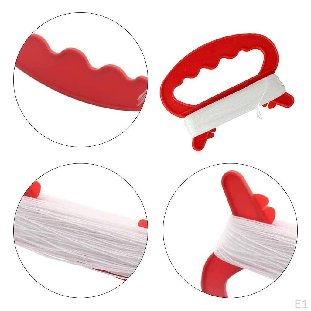 10x String with Winder Handle Holder Plastic Outdoor Sport Entertainment Tool Kite for Kids