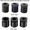 2.25 Inch Silver Universal Manual Gear Shift Knob - Direct Replacement 6 Speed Shifter Head With Adapters For Most Cars