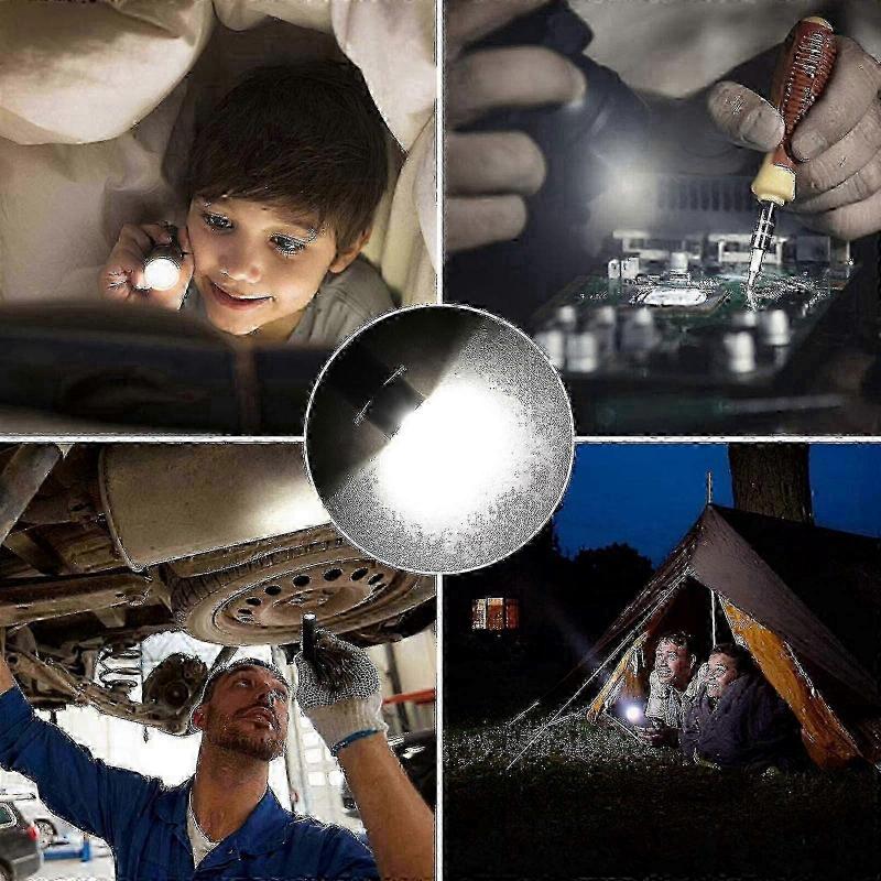 2025 Maglite Taschenlampe LED Upgrade-Birne 6500K Weiß DC6V-24V P13.5S (2er-Pack) Ausgabe 0115