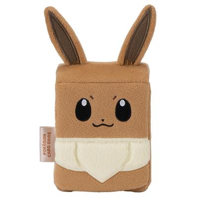 POKEMON Custodia di Peluche per Mazzo di Carte Eevee