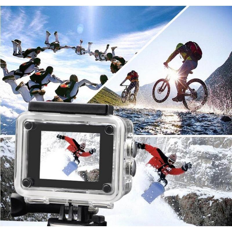 

Sports Camera Wireless WiFi New Mini Intelligent HD Outdoor Waterproof Camera 4K Sports DV білий