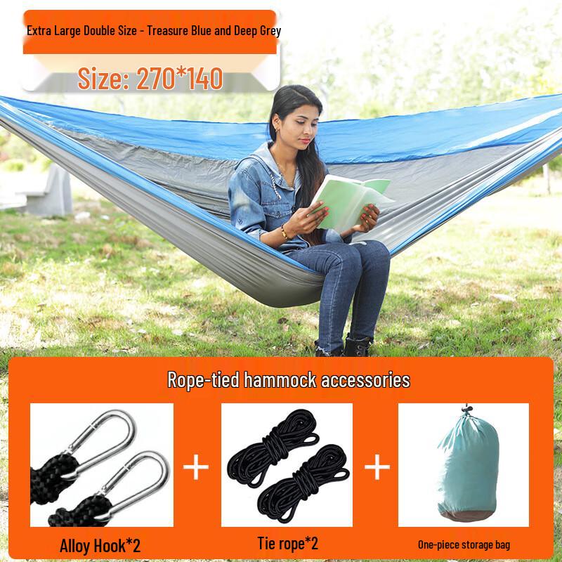 Lightweight Outdoor Parachute Hammock