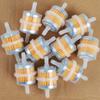 1–6 Stück Auto-Benzin-Ölfilterrohre, universeller Inline-Benzin-Kraftstofffilter für Kleinmotor-Rasenmäher, Motorradzubehör, 6 mm – 8 mm