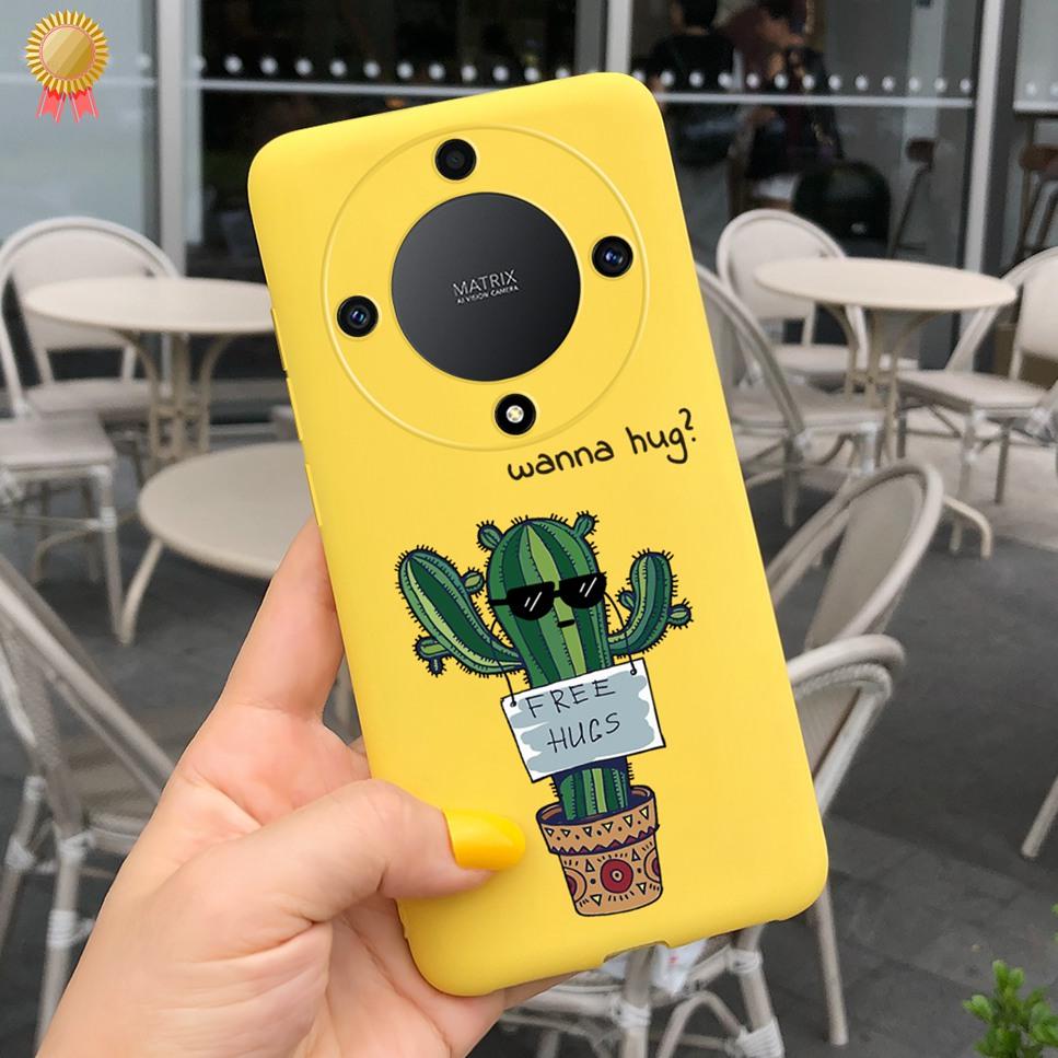 Luxury Case For Honor X9a Soft TPU Capa COOL New Cute Animal Painted Back Coque For Honor X9a X8A X7A 9XA 8XA 7XA  Bumper Bags