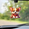 Acrylic Attractive Car Charm Colorful Cartoon Style Perfect For Personal Or Home Decoration