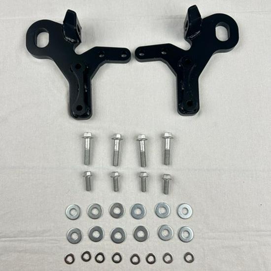 Cârlig de remorcare frontal ranforsat seria Toyota LC - Roșu/Negru