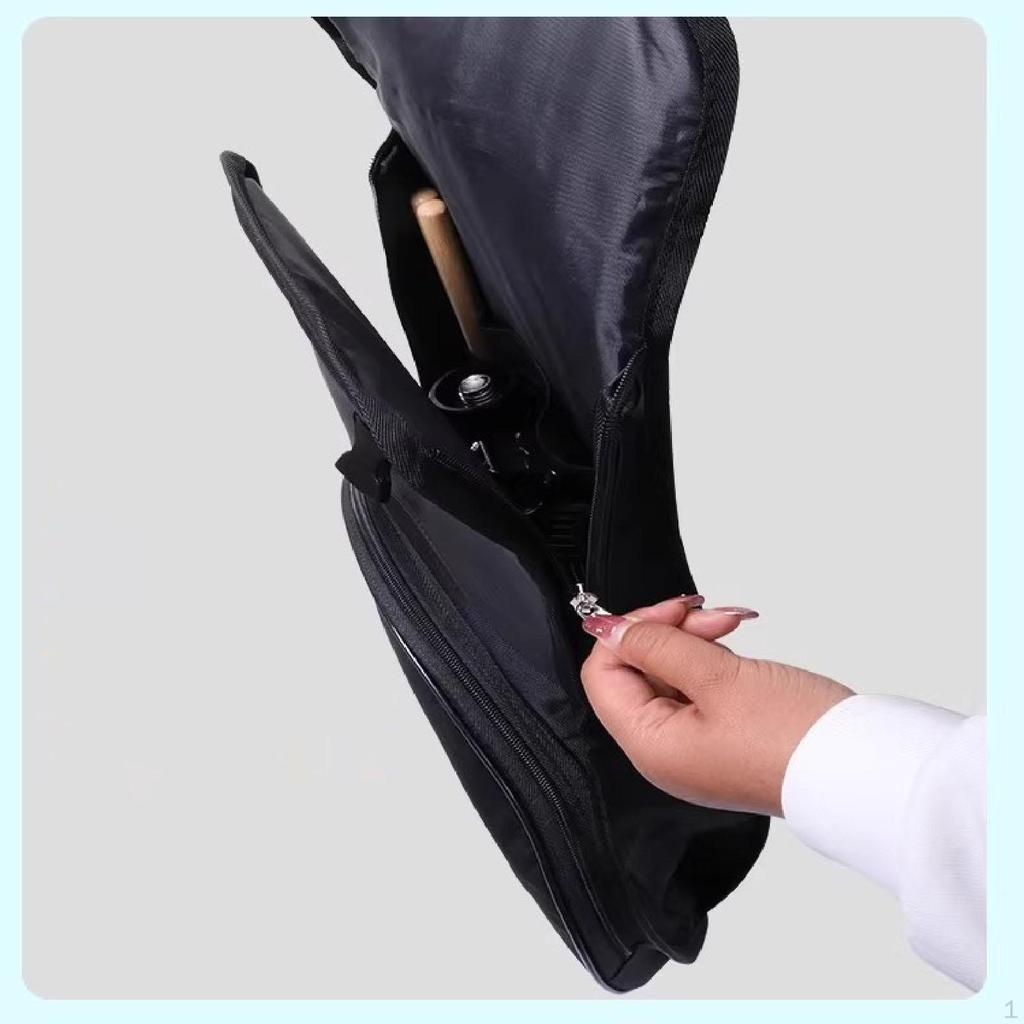 12 inch Dumb Drum Bag for Practice Pad with Shoulder Strap Beginner Music Enthusiast