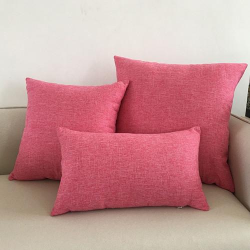 Solid Sofa Cushion Cover 30x50/40x40/45x45/40x60/50x50/55x55/60x60cm Decorative Throw Pillow Case For Car Seat Chair