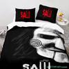 Chainsaw Fright Bedding Set Single Twin Full Queen King Size Halloween Bed Set Aldult Kid Bedroom Duvetcover Sets 3D Print 011
