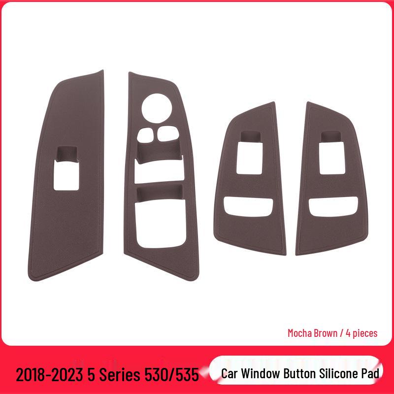 Essential Interior Trim Kits for BMW X5/X6/X7 (2019-2025) Window Button Frames & Lift Panels