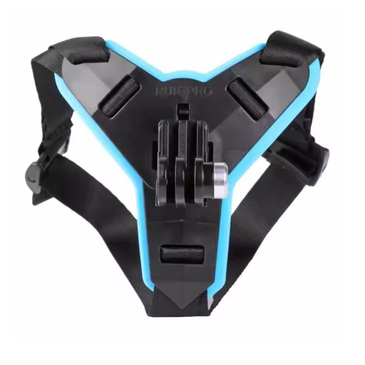 Helmet Strap Mount For Gopro Hero 12 11 10 9 8 7 6 5 4 3 Motorcycle Yi Action Sports Camera Mount Full Face Holder Accessories