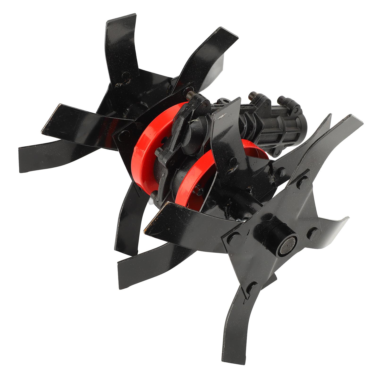 

Mower Loosening Wheel Multifunctional Metal 26mm 9 Teeth Universal Brush Cutter Grass Wheel for Loosening Soil Weeding