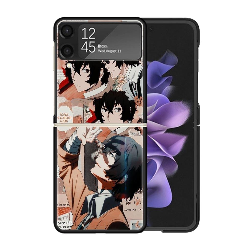

Bungo Stray Dogs Poster Anime Clear Phone Case For Samsung Z Flip 7 6 5 4 3 Galaxy ZFlip7 ZFlip6 ZFlip5 ZFlip4 ZFlip3 5G Print C Samsung Z Flip 6