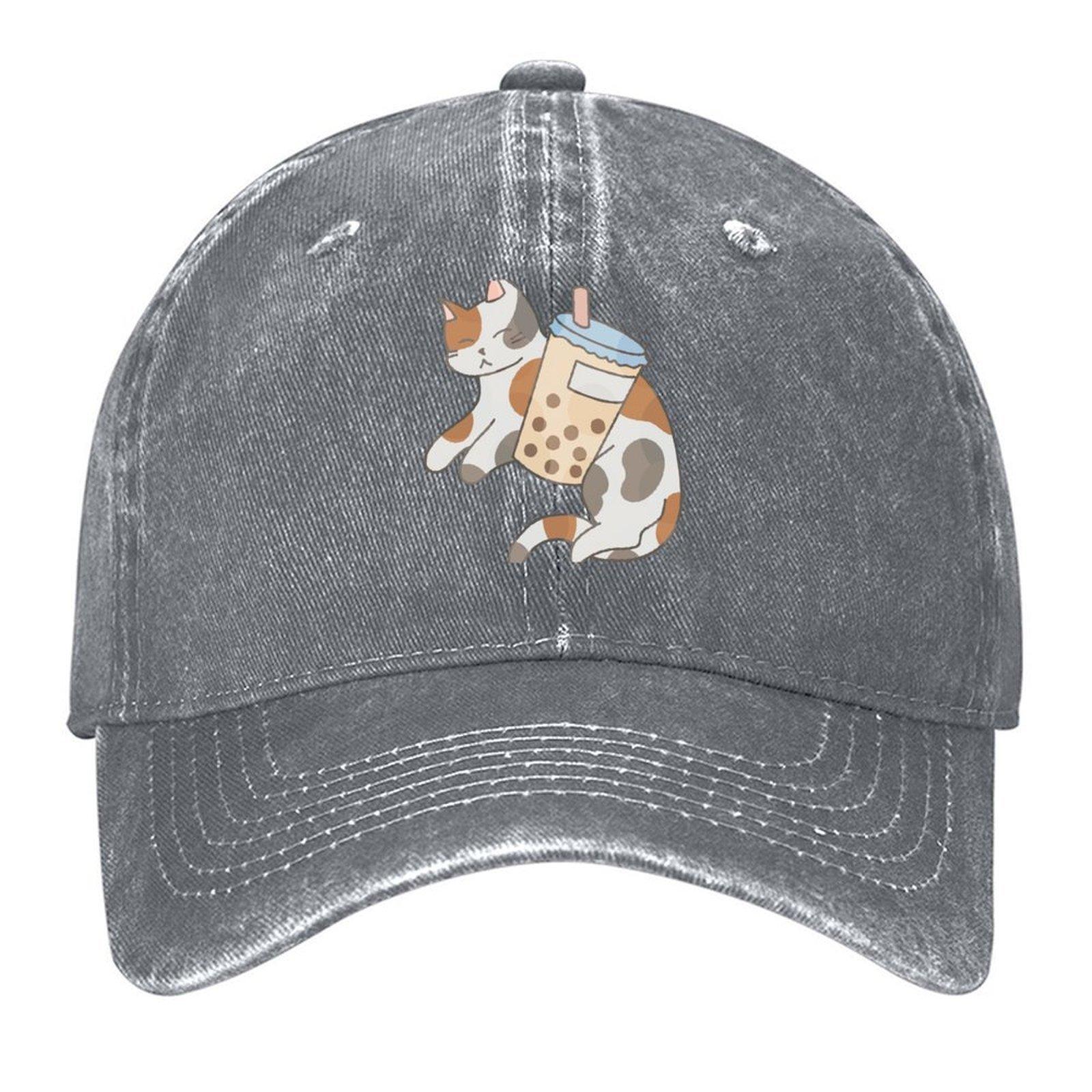 2026 Полосатая кошка с бабл-ти Бейсболка Шапка-бини Шляпа для пенной вечеринки Роскошная мужская шляпа Пляжная бейсболка Мужская Женская