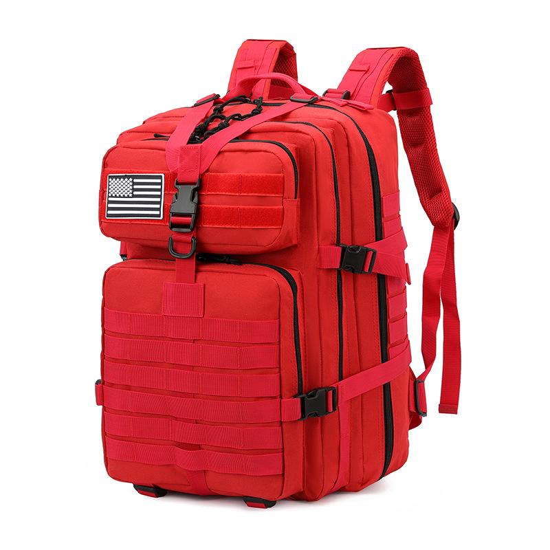 Large Waterproof Camouflage Tactical Backpack for Outdoor Mountaineering