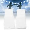A Pair of Boxing Gloves Taekwondo Hand Protector for Sports Training Fitness KickboxingWhite 1 Pair