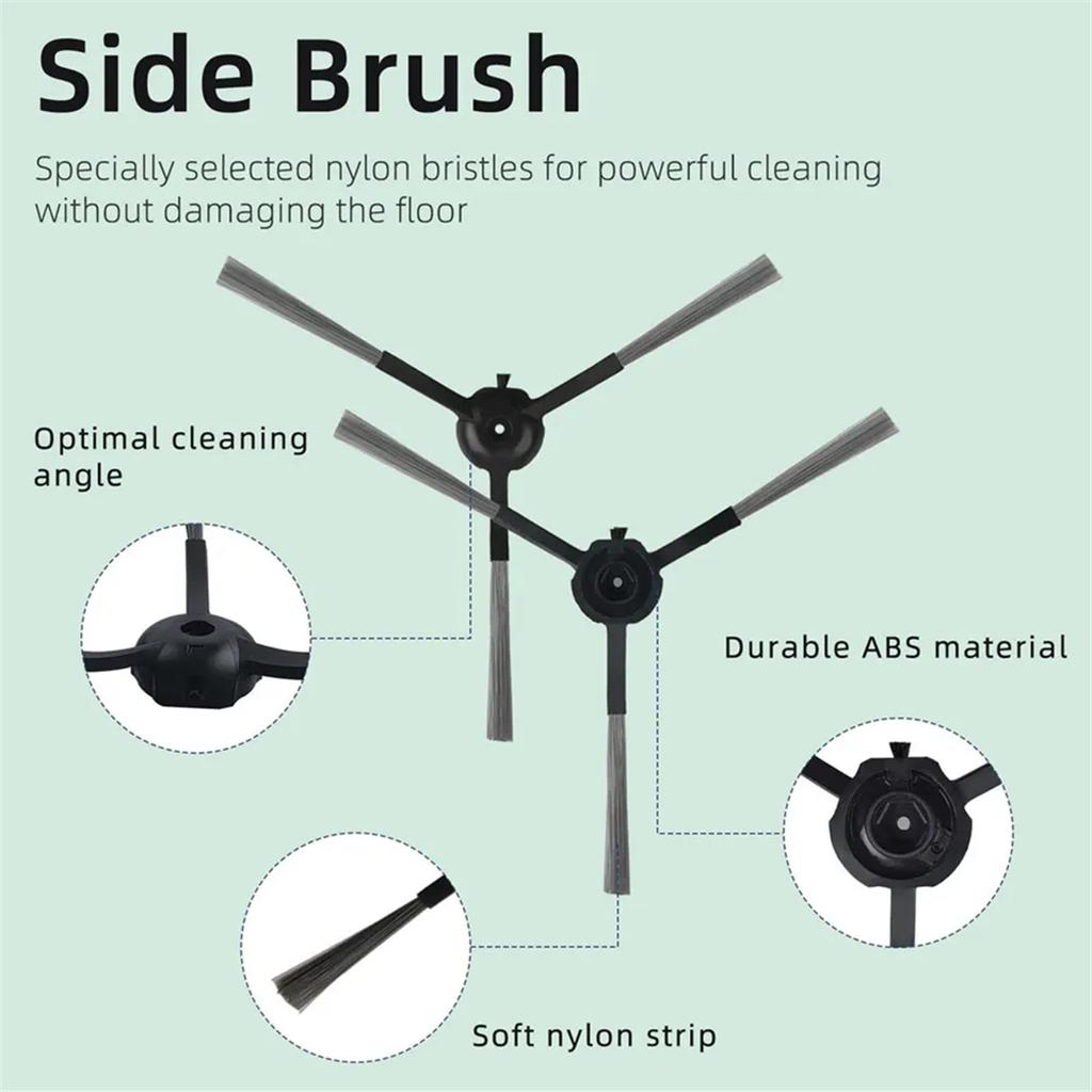 For Imou L11 Pro, Honiture Q6 Pro, Laresar L6 Pro, Airrobo T10+, Arnagar S8 Pro Parts Main Side Brush Filter Mop