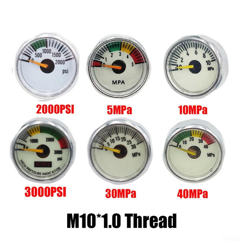 

Новый лучший манометр воздуха Mini Pcp M10*1.0 1 шт. 21-25 граммов фитинги 10MPA
