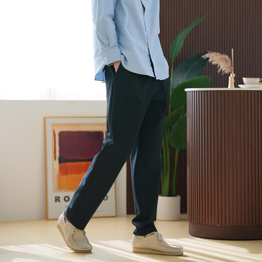 LSW Boksepyeonsal Chino Pants (Black)
