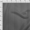 oneOone Cotton Flex Black Fabric Stripes Sewing Material Print Fabric By The Yard 40 Inch