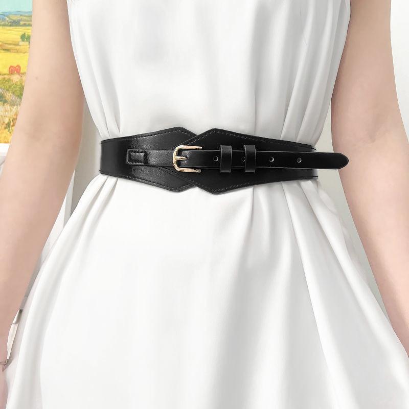 

Versatile Vintage Floral Waist Belt For Women Crafted From Durable Pu With Adjustable Buckle For Effortless Style Square Buckle Black