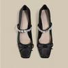 Fashion Elegant Woman Heeled Shoes 2025 New Brand Shoes Female Slip on High Heels Fashion Party Bow Tie Crystal Square Toe Pumps Women