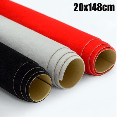 Car Styling Velvet Cloth Stickers Fluff Fabric Suede Wrapping Film Car Interior Decorative Vinyl Fluff Cloth 20cmx148cm