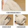 Gloves keep warm and cold-proof ladies winter skiing cycling fleece thicker driving cute student electric car