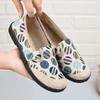 Fashion Ethnic - Print Beijing Cloth Flats | Breathable Slip - On, Anti - Slip Soft Sole, Ideal for Casual & Mom Styles