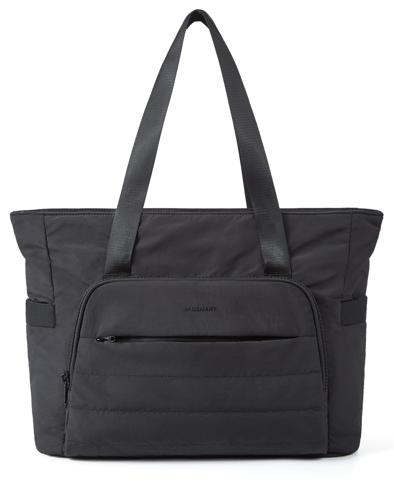 

Сумка-тоут Большая Коврик для йоги Ремешок для коврика для йоги Большая Стеганая На плечо Много карманов Сумка для спортзала [BAGSMART] Женская сумка, Легкая, Вместительная, Много отделений, Сумка, чёрный