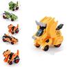 Incredible Inertia Impact Transforming Dinosaur Car Toy For Kids Boys With Colorful Designs