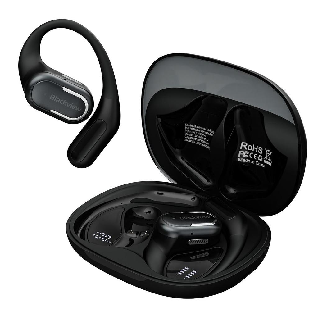Blackview AirBuds 300 Wireless Bluetooth 6.0 Headphones Open Ear Sports Headphones