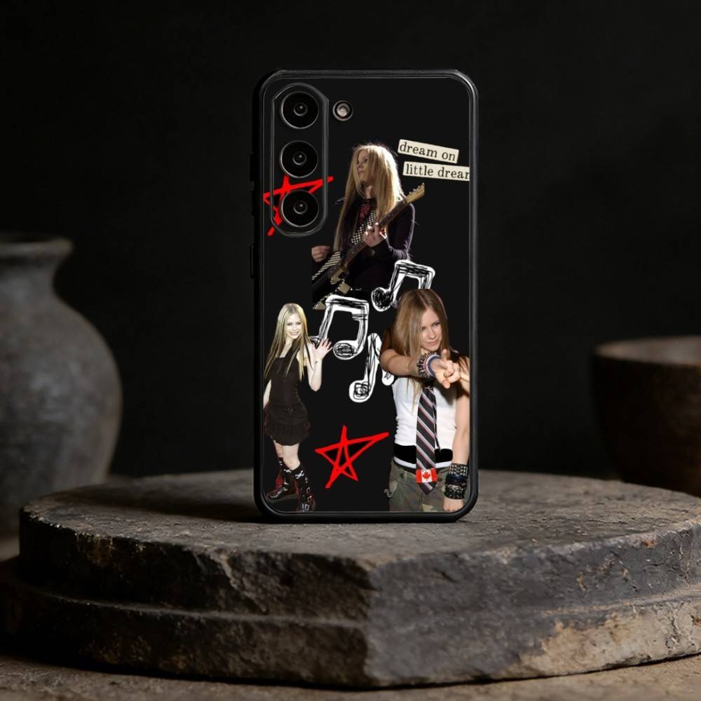 

Star Singer Avril Lavigne Phone Case For Samsung Galaxy A20,21s,22,31,32,52,53,72,73,80,91 Soft Black Shell Samsung a71 4g