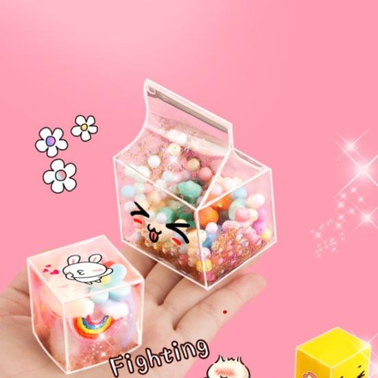 1 Set Nano Tape Bubbles with Color Faux Pearls Entertainment Multiple Play Methods Tweezers Intellectual Development PET Nano Glue