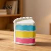 Slow Rebound Stress Ball Rainbow Cake Relief Toy Rising Dessert Squeeze Fake Home Office Workers Hand Relaxation Sensory Party Favors Giant