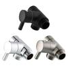 3 Way Shower Diverter Valve with G1/2 Female Inlet and Dual G1/2 Male Outlets for Handheld and Fixed Shower Heads