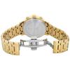 Montre - Pierrini Homme Doré - Chronographe - Acier inoxydable 22 mm - Verre minéral bleu