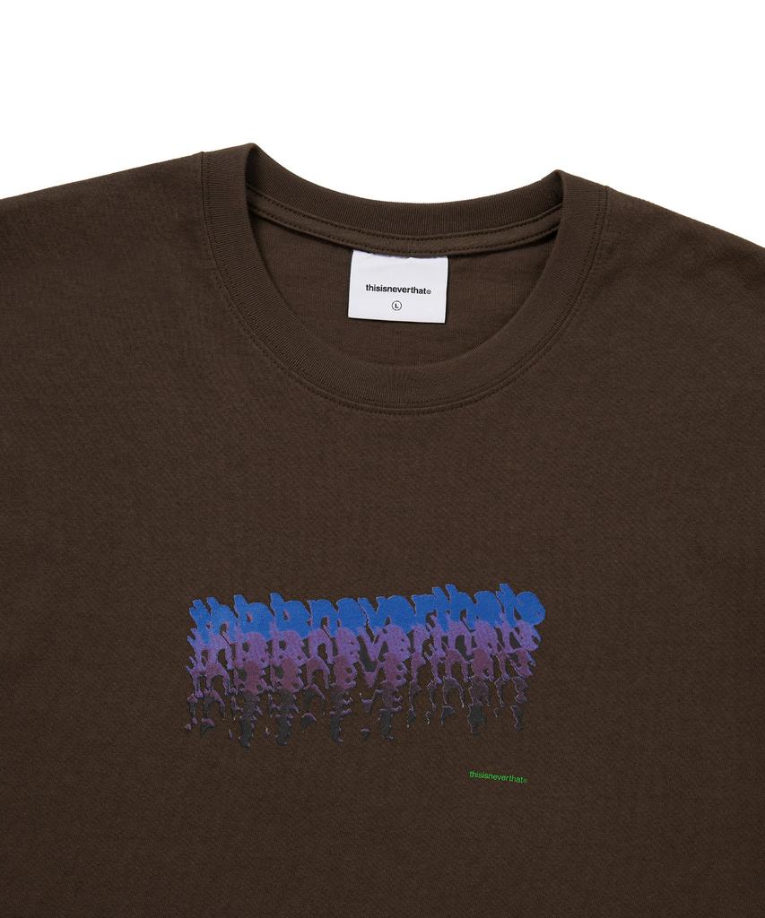 THISISNEVERTHAT Ambiguous Logo Tee Dark Chocolate