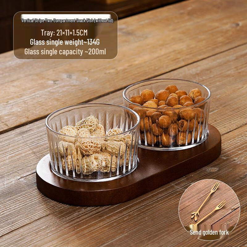 Набор сервировочных блюд из акации в стиле легкой роскоши 1 set