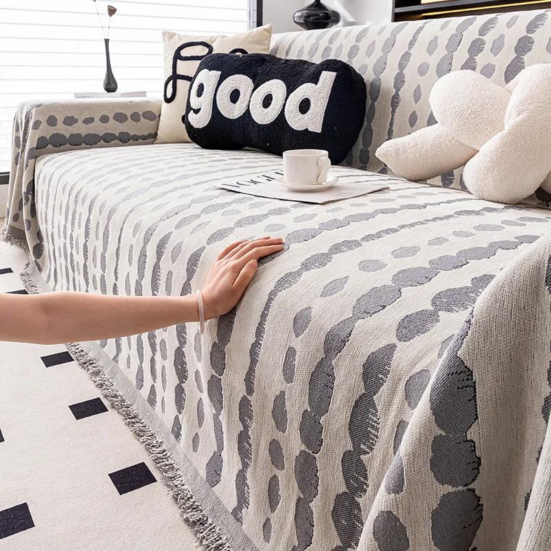 Four Seasons Universal Sofa Cover Cover All-inclusive Universal Cover Towel Blanket Winter Sofa Towel Full Cover Cloth