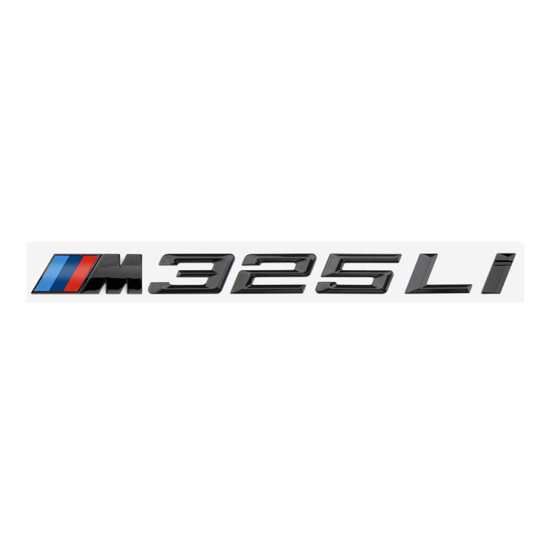 BMW Rear Emblem M Lettering Modification for 330i, 325li, 430i, 530i, 540li